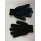 Перчатки 7,5 класс(7) с ПВХ черные