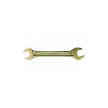 Ключ рожковый, 12 х 13 мм, желтый цинк// СИБРТЕХ