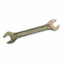 Ключ рожковый, 13 х 17 мм, желтый цинк// СИБРТЕХ