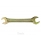 Ключ рожковый, 13 х 14 мм, желтый цинк// СИБРТЕХ