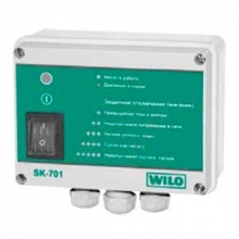 Прибор пуска и защиты WILO SK-701 для управления и защиты свкаж. насосов с двиг. 0,75 кВт