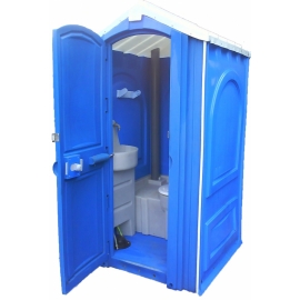 Мобильная туалетная кабина "Эконом" Ecogr (синий)