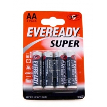 Батарейка Eveready Super Heavy Duty  AA/R 6 FSB4 1бл
