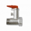 Клапан предохранит. для водонагревателя 1/2" 6 бар.(0.6 МПа, C/Leva B 2) с красной ручкой