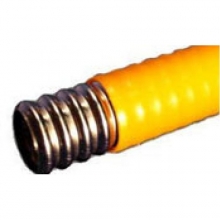 Труба гофрированная нерж. термообработанная HF 20A в желтой оболочке