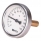 Термометр биметаллический Watts (0-120С) G1/2, Ду корп.63 мм, L гильзы-50мм  аксиальный (осевой)