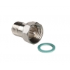 Полусгон прямой VALTEC с накидной гайкой, 1"x3/4"