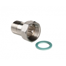 Полусгон прямой VALTEC с накидной гайкой, 1"x3/4"