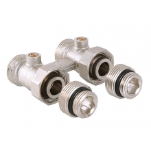 Узел VALTEC, д/нижнего подключения радиатора (комплект) 1/2"х3/4 евроконус VT.345K.N.E04