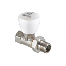 Клапан ручной VALTEC д/рад.1/2" прямой VT.008.N.04