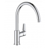 Смеситель д/кухни Grohe BauEdge, поворотный трубкообразный излив, 31367001