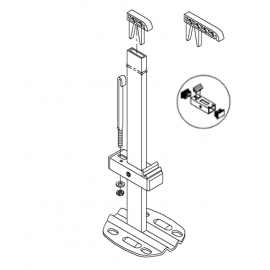Консоль внутренняя вертикальная для ВН300,400,500,554 мм RAL9016 (бел)