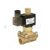 Клапан электромагнитный СК-21-15 (соленоидный) двухходовой, НО, прямого действия, латунь