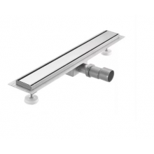 Трап линейный из нерж. стали D-50 (сух+ гидрозатвор) 70 мм х 600 мм TIM