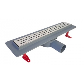 Трап линейный для душа под плитку 50 Jakko 360° сифоном и сухим затвором 40 см