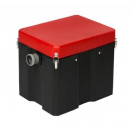 Жироуловитель под мойку "Термит" 1,0 - 60 Прозв-сть 1 м³/час, Пиковый сброс 60л, 580х470х420