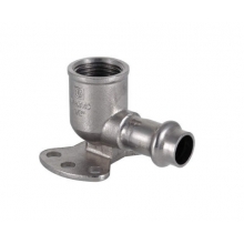 Водорозетка проходная нерж. сталь 15х1/2" VALTEC