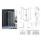 Душевой уголок Veconi Rovigo RV-11,900x900x1950, хром, стекло прозрачное,  Арт.RV11-90-01-C5
