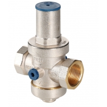 Редуктор давления VALTEC поршневой PN25, от 1 до 5,5 бара, облегченный, 1 1/2", никель (аналог VT.086.NH.08)