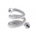Подводка д/воды из нерж. гофр.трубы ГГ 1 1/4"*1 1/4"  HF25A-800-R
