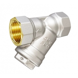 Фильтр косой латунный LD Pride 57.15.В-В GAS Ду 15 Ру 40