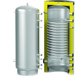 Бак теплоаккумулятор HFWT 500, с теплоизоляциейс,теплообменником для ГВС, S-Tank 2.3002