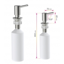 Дозатор, латунь, сатин, Kitchen Line, IDDIS, SDIBN00i59