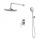 Душевая система IDDIS, Ray, RAYSB02i67, скрытого монтажа с троп. душем и руч. душем, Хром
