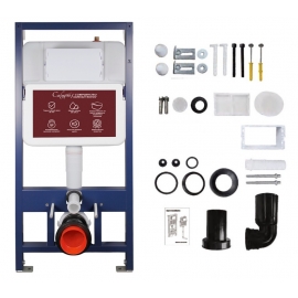 Инсталляция д/подвесного унитаза Calypso VEGA CS600A, б/кнопки