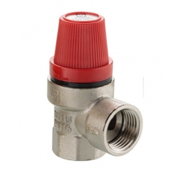 Клапан предохранительный  VALTEC, вн.-вн. PN10, DN15,1/2", Pн 3,0 бар