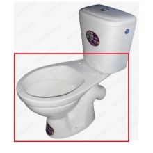 Унитаз (Чаша) Коломбо с сиденьем, б/бачка (кос/выпуск)