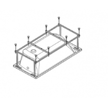 Каркас д/ванны Santek МОНАКО, ТЕНЕРИФЕ 170х70 (монтажный комплект), 1.WH11.2.421