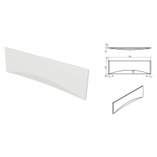 Панель д/ванны фронтальная CERSANIT, VIRGO 170