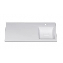 Раковина Florentina "Терни-1000R",  на стир.машину, ПРАВАЯ, белый