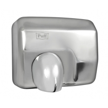 Сушилка д/рук электрическая Puff  8843, 1401.301, хром, 2,3кВт