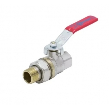 Кран шаровой латунный ДУ- 40 Ру16 вн/американка, 1006-05, П/П, рычаг, Aquasfera (8)