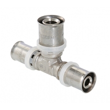 Тройник пресс VALTEC 26х26х20 (мет.пл.) VTm.231.N.262620