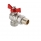 Кран шаровой VALTEC BASE-ГОСТ  1/2" с американкой, угловой, бабочка, VT.228S.N.04
