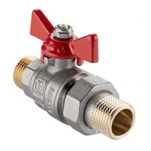 Кран шаровой VALTEC BASE-ГОСТ американка 3/4 НР-НР, бабочка, VT.226S.N.05